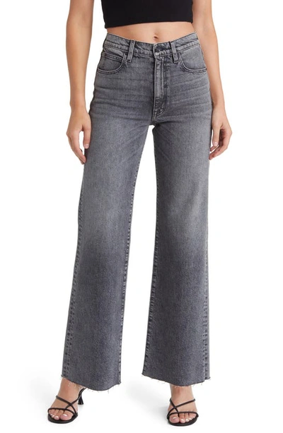 Slvrlake Weite High-rise-jeans In Grey
