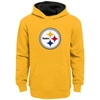 Outerstuff Big Boys Gold Pittsburgh Steelers Prime Pullover Hoodie In Gold