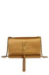 Saint Laurent Kate Small Tassel Chain Shoulder Bag In 9310 Sahara Beige