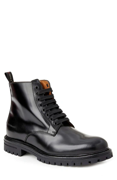 Bruno Magli Men's Griffin Lace Up Lug Sole Boots In Dark Grey