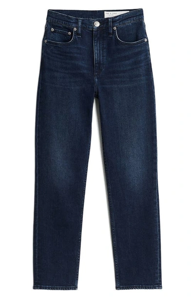 Rag & Bone Wren Slim Straight Cropped Jeans In Ella