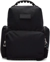 KENZO Black Nylon Solid Backpack,F755SN801F40