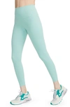 Nike Zenvy Gentle Support High Waist Pocket Ankle Leggings In Mineral/ Black