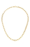 ADINA REYTER OVAL LINK NECKLACE