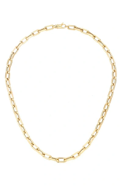 Adina Reyter 14k Yellow Gold Oval Link Collar Necklace, 16