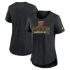 NIKE NIKE HEATHER BLACK WASHINGTON COMMANDERS FASHION TRI-BLEND T-SHIRT