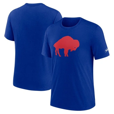 Nike Buffalo Bills Rewind Logo  Men's Nfl T-shirt In Blue