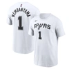 NIKE NIKE VICTOR WEMBANYAMA WHITE SAN ANTONIO SPURS ICON 2022/23 NAME & NUMBER T-SHIRT