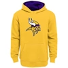 Outerstuff Youth Gold Minnesota Vikings Prime Pullover Hoodie In Gold