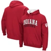 Colosseum Crimson Indiana Hoosiers Double Arch Pullover Hoodie In Crimson