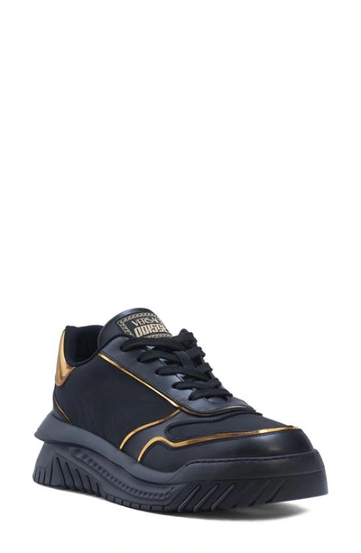 Versace Odissea Trainer In Black