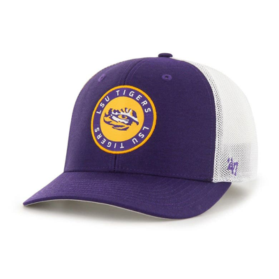 47 ' Purple Lsu Tigers Unveil Trophy Flex Hat