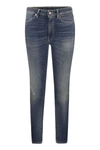 Dondup Iris - Jeans Skinny Fit In Medium Denim