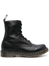Dr. Martens' 1460 Pascal Leather Lace Up Ankle Boots In Black