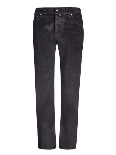 Jacob Cohen Trousers In Black