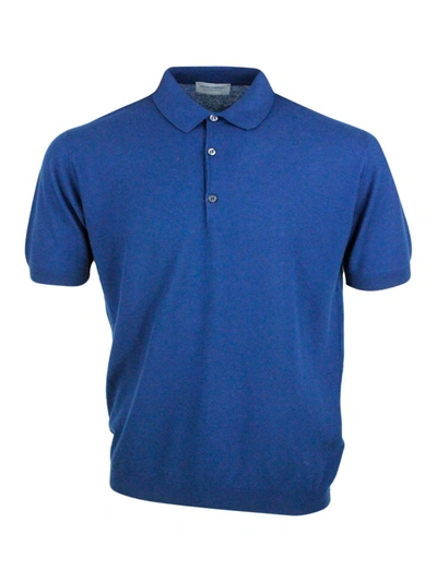 John Smedley T-shirts And Polos In Blue