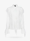 Pinko Ruffled Detailed Blouse In White