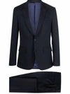 Paul Smith Single-breasted Slim-cut Suit In Very Dark Navy