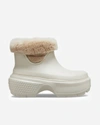 Crocs Stomp Lined Boots In Grey