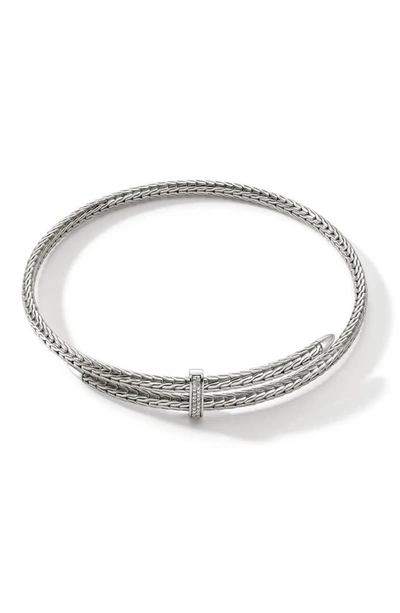 JOHN HARDY SPEAR PAVÉ DIAMOND CHOKER