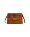 Loeffler Randall Delphine Cacao Clutch In Brown