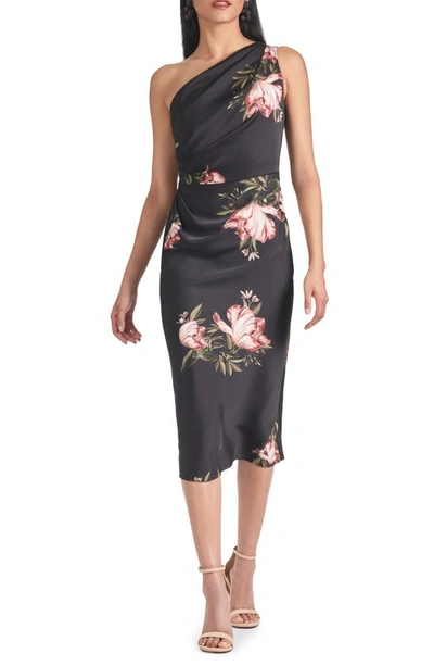 Sachin & Babi Carmen Floral Dress In Black