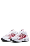 Nike Men's Air Max Tw Shoes In White/ White/ Black/ Red