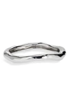 Alexis Bittar Small Molten Bangle Bracelet In No Stones