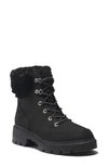 Timberland Cortina Valley Waterproof Hiking Boot In Black Nubuck