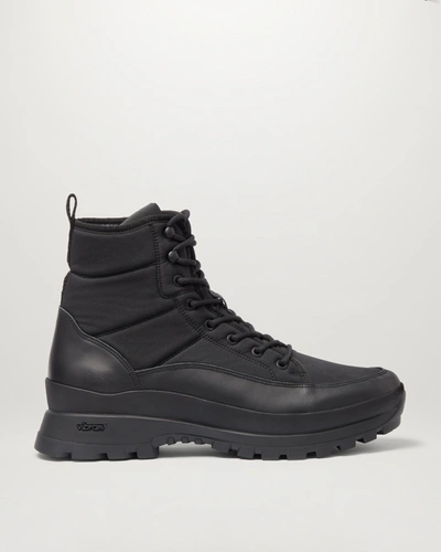 Belstaff Explore Lace Up Boots In Black