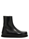 Marsèll Ankle Boots Smooth Finish Round Toe In Black