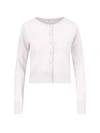 Filippa K Ribbed Crewneck Knitwear Long Sleeves In White