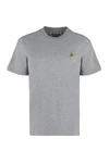 Golden Goose Logo-print Cotton T-shirt In Grey