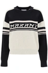 Isabel Marant Étoile Isabel Marant Etoile Black Wool-blend Sweater In Multicolor
