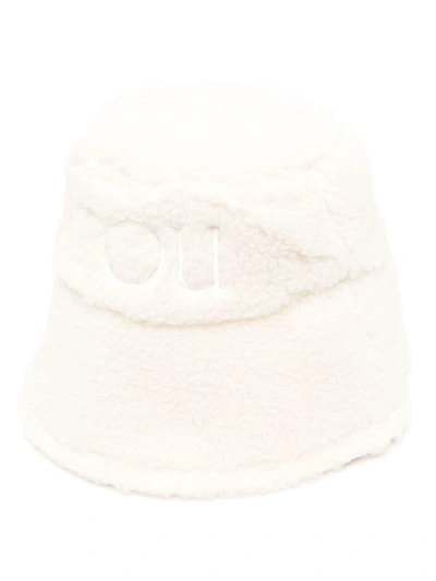 Patou Logo-embroidered Bucket Hat In Avalanche