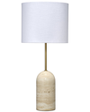 JAMIE YOUNG JAMIE YOUNG HOLT TABLE LAMP IN TRAVERTINE