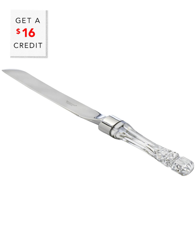Waterford Lismore Bridal Cake Knife 14" In Clear