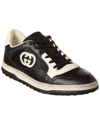 Gucci Mac80 Leather Sneaker In Black