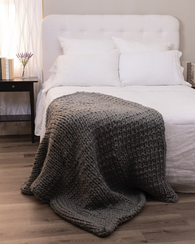 Amity Home Gage Cable Knit Throw