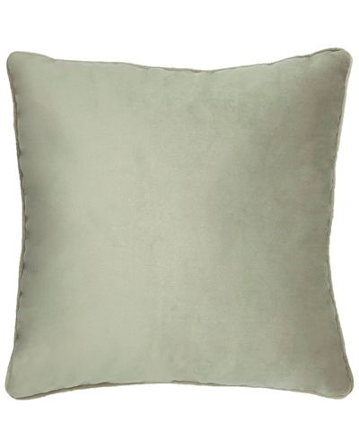 Habitat Seren Velvet Decorative Pillow In Grey