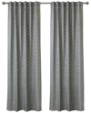 Habitat Odessa Light-filtering Dual Header 52x63 Curtain Panel In Grey