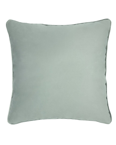 Habitat Seren Velvet Decorative Pillow In Silver