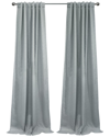 Thermaplus Denver Blackout Dual Header 52x63 Curtain Panel In Silver
