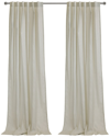 Habitat Bolton Light-filtering Dual Header 52x84 Curtain Panel In White