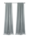 Thermaplus Denver Blackout Dual Header 52x84 Curtain Panel In Silver