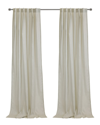 Habitat Bolton Light-filtering Dual Header 52x84 Curtain Panel In White