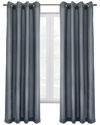 Thermaplus Edison Blackout Grommet 52x108 Curtain Panel In Blue