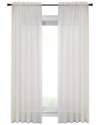 Habitat Cote D'azure Sheer Rod Pocket 56x95 Curtain Panel In Ivory