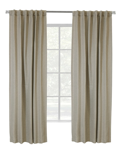 Thermalogic Galati Room-darkening Dual Header 52x95 Curtain Panel In White