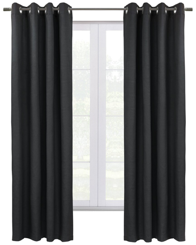 Thermaplus Shadow Blackout Grommet 52x108 Curtain Panel